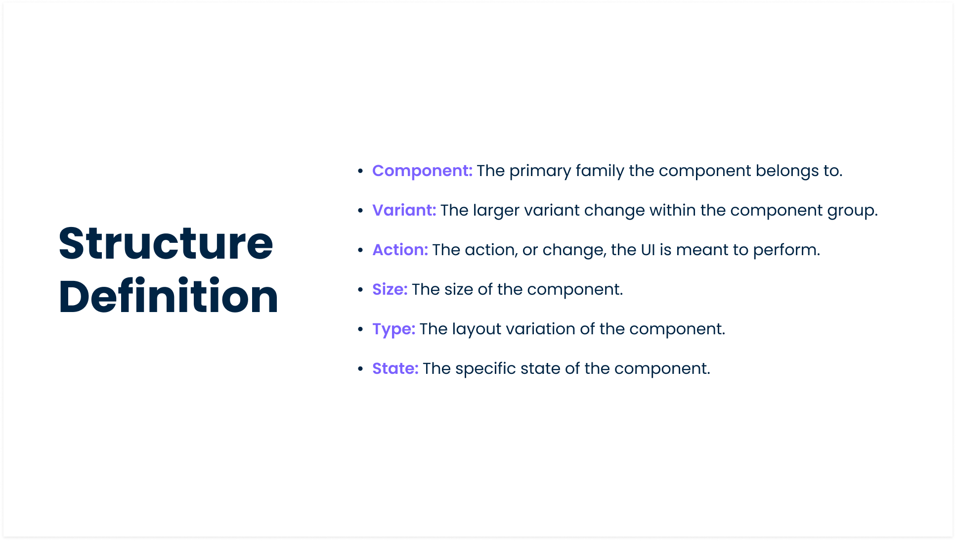 Structure Definition